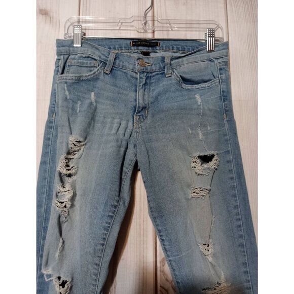 Flying Monkey Jeans Ladies 29 Skinny Distressed - Picture 3 of 8